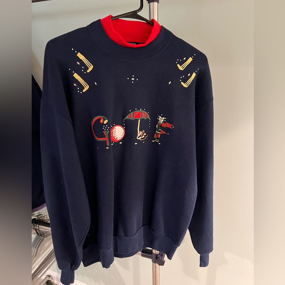 Golf Christmas sweater